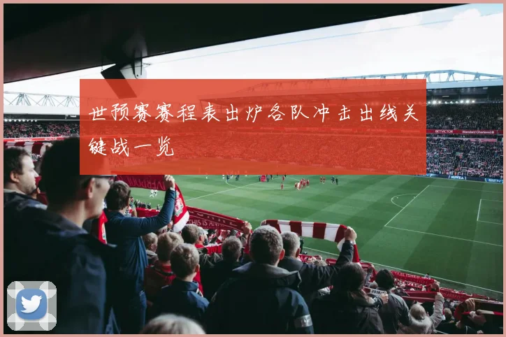 世预赛赛程表出炉各队冲击出线关键战一览